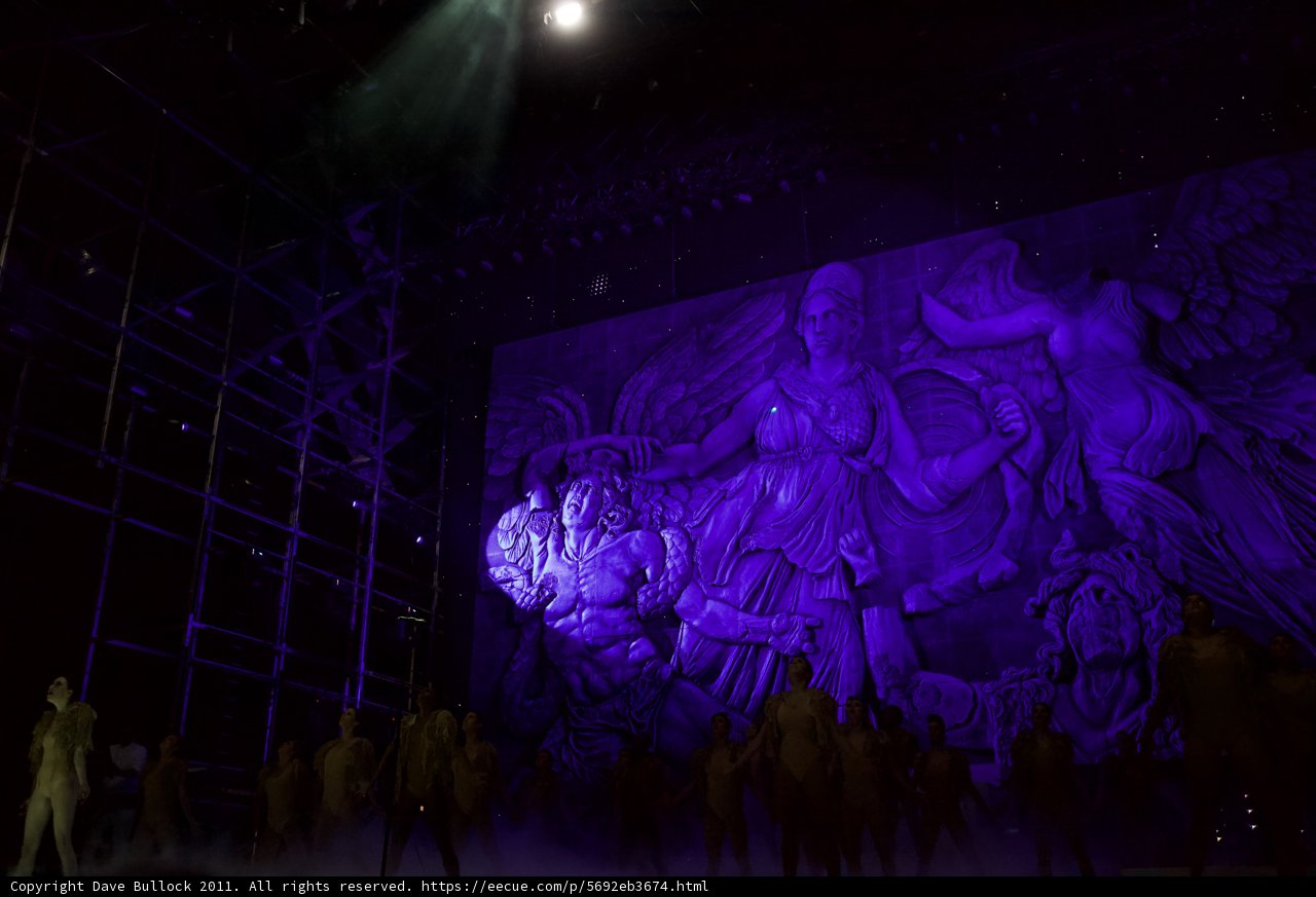 Purple Illumination on the Coachella Stage