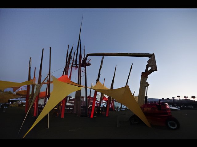 Big Tent and Crane at Coachella 2009