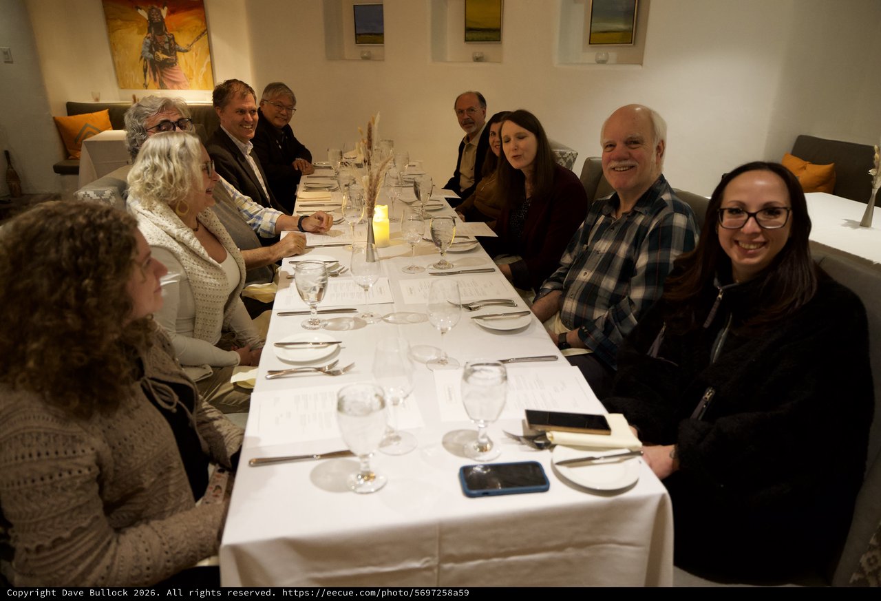 Anniversary Dinner Gathering at Santa Fe Restaurant