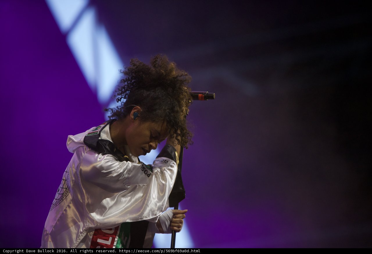 Afro Queen on Stage