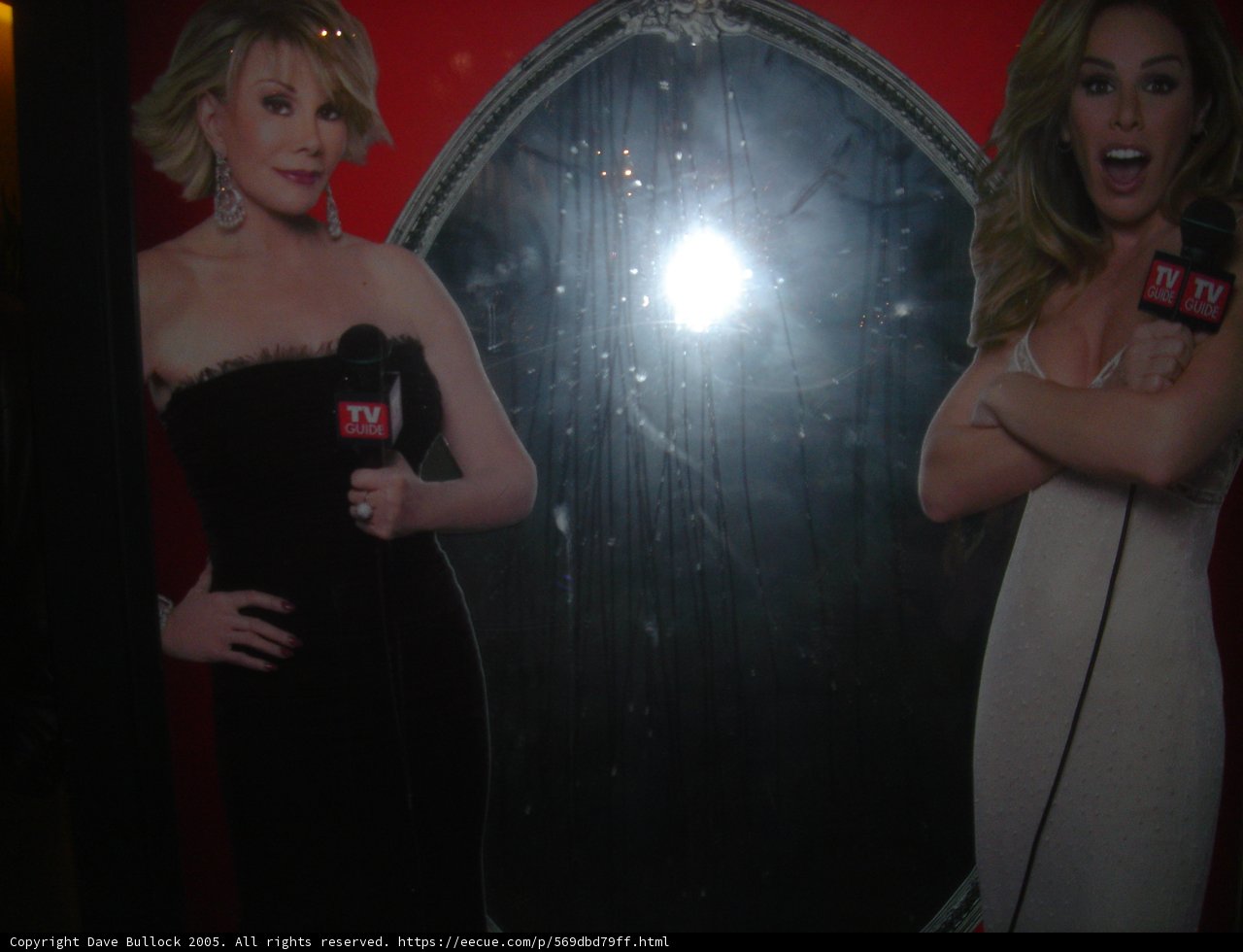 Joan Rivers and Friend Prepare for Premiere in Evening Gowns