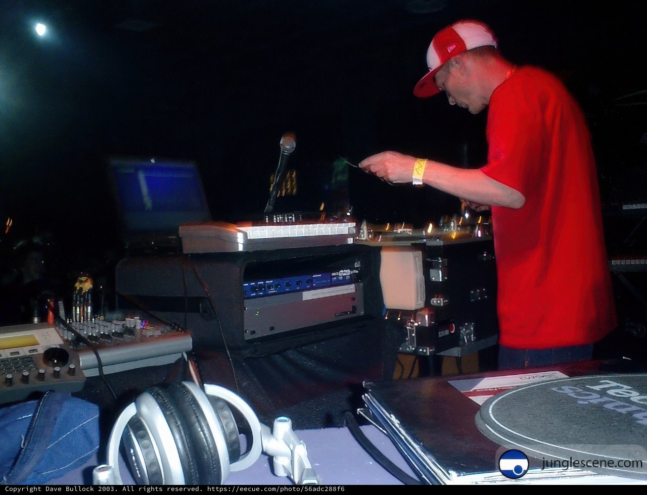 Deejay in Red