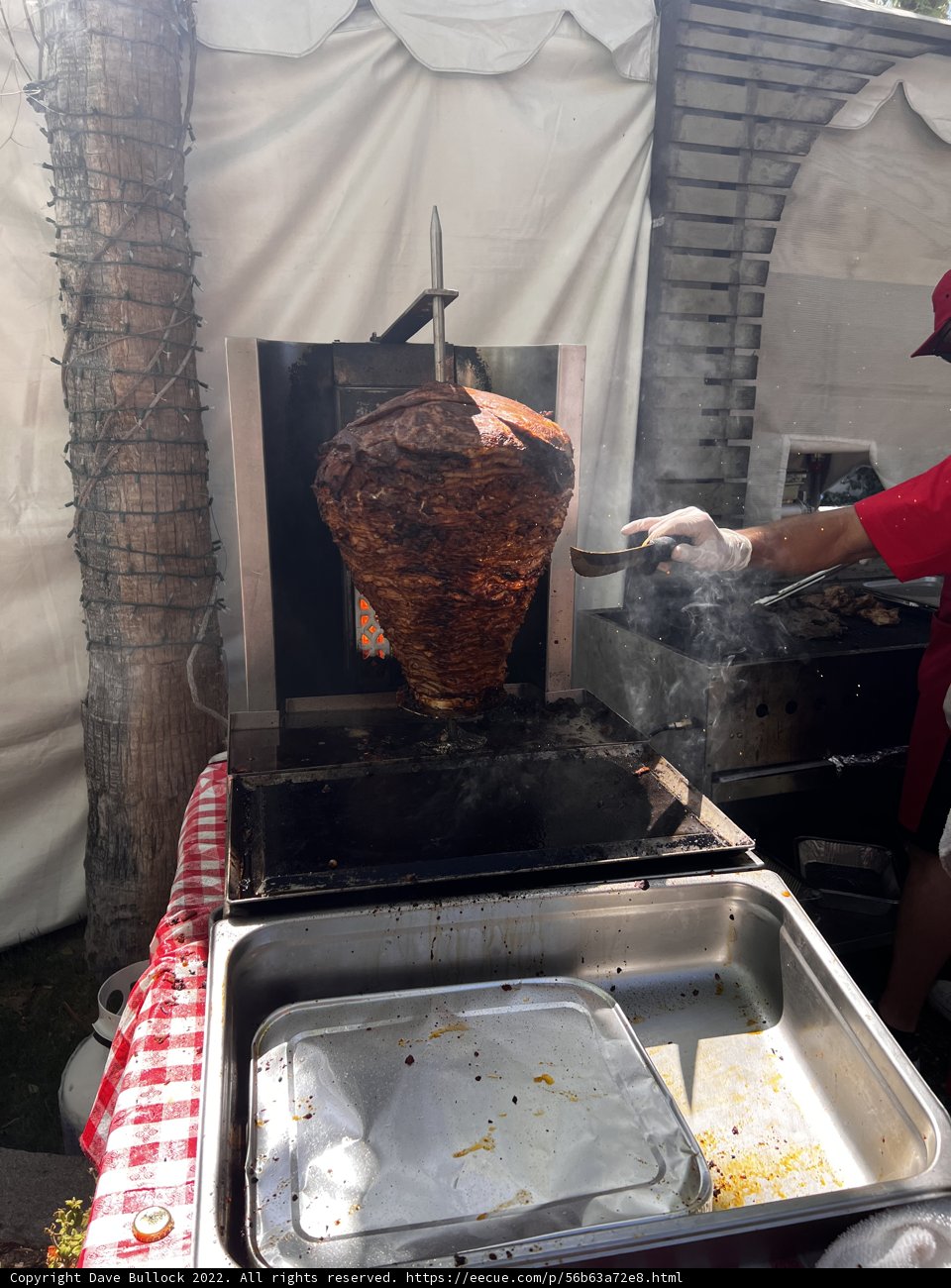 Mastering the Art of Grilling: Man Cooks Massive Burrito on Rotisserie