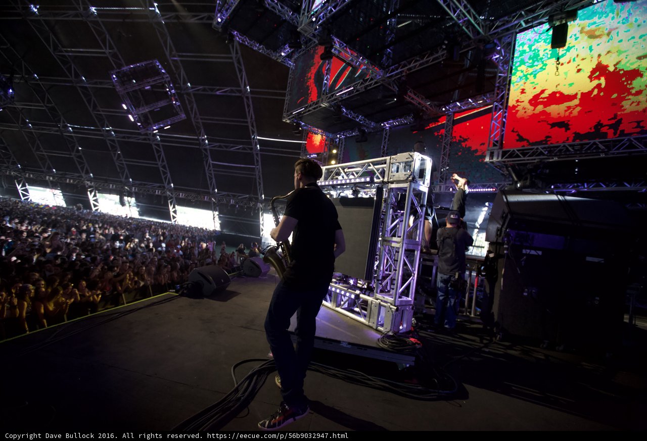 The Rockstar on Stage