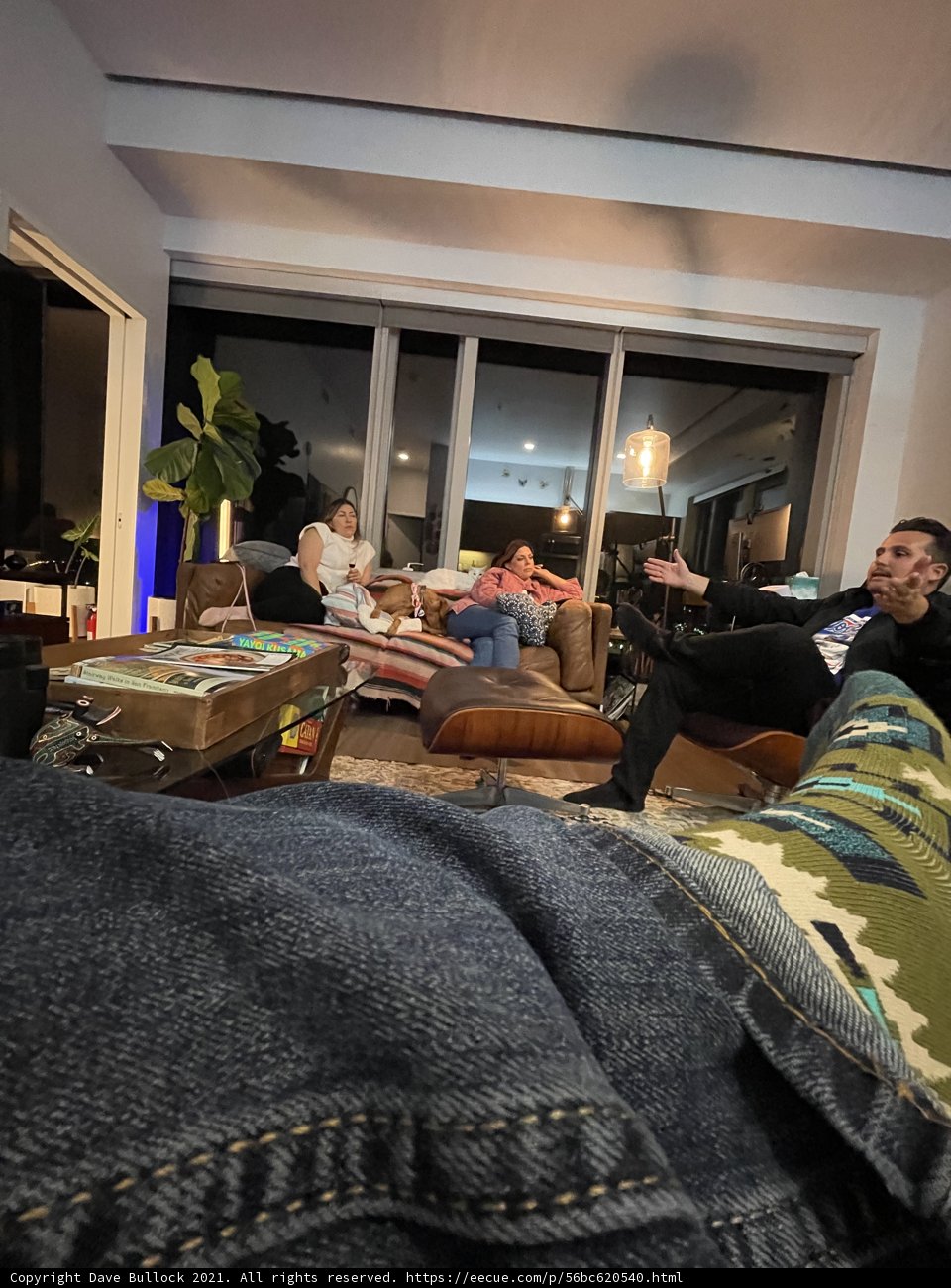 Relaxing on the Couch