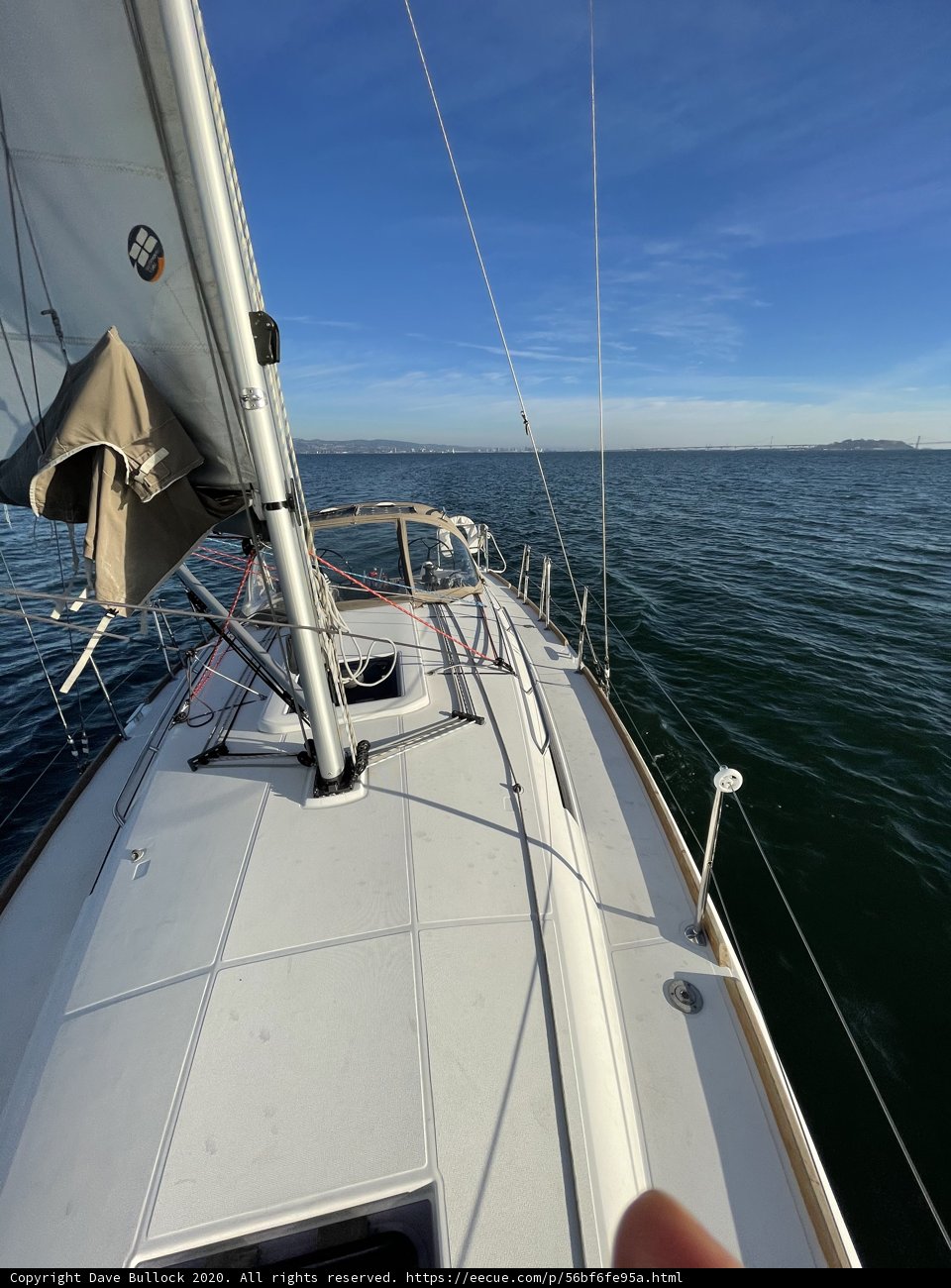 Sailing through the San Francisco Bay