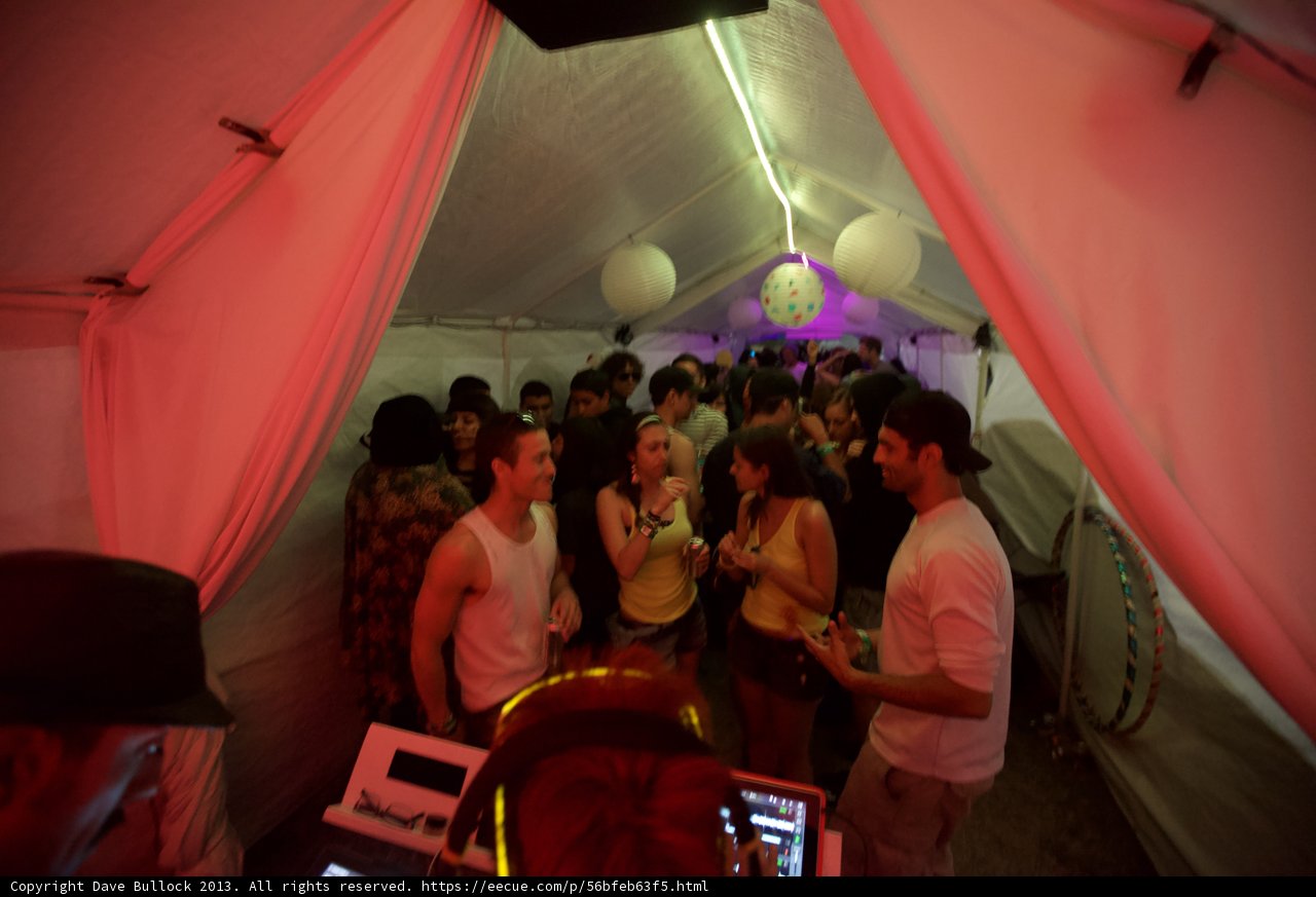 Tenting with the Artistic Balloon Crowd
