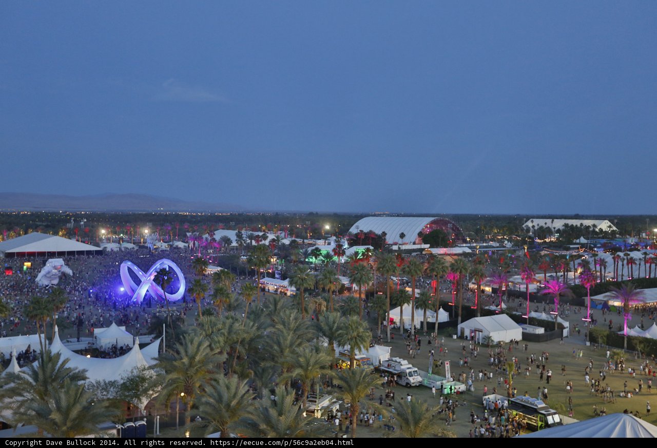 Nighttime Festivities at Empire Polo Club