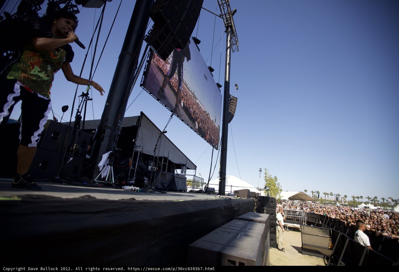 Santigold Takes Center Stage at Coachella 2012
