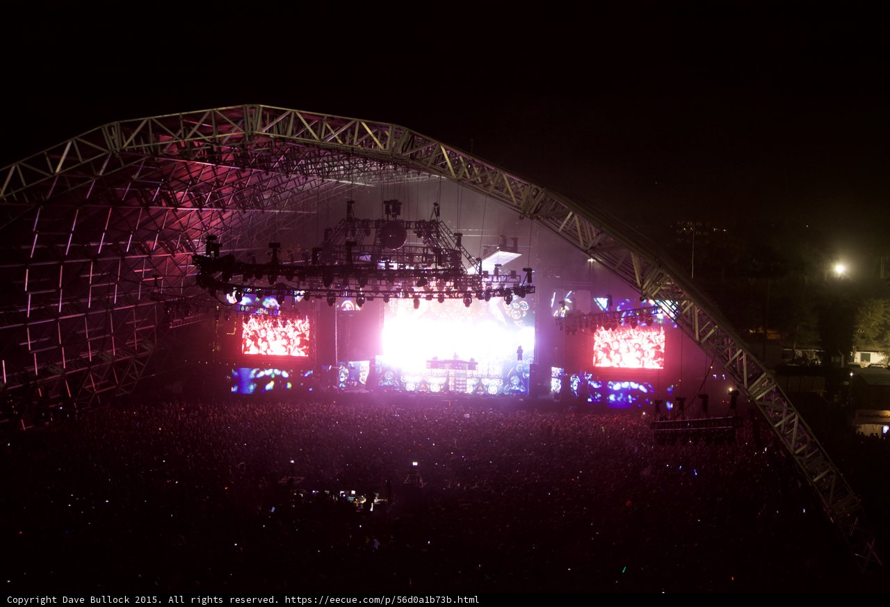 Lights, Crowds, and Music at Coachella
