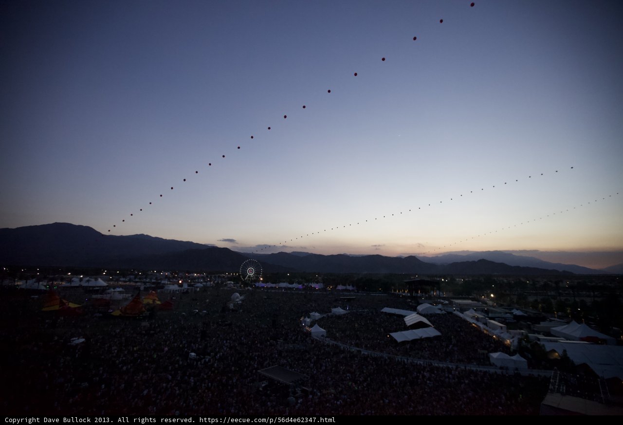 Sunset Concert at Coachella
