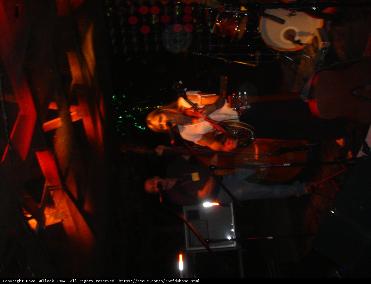 Musical Performance in a Busy Bar