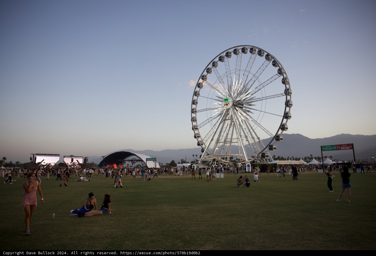 Sunset Vibes at Coachella 2024