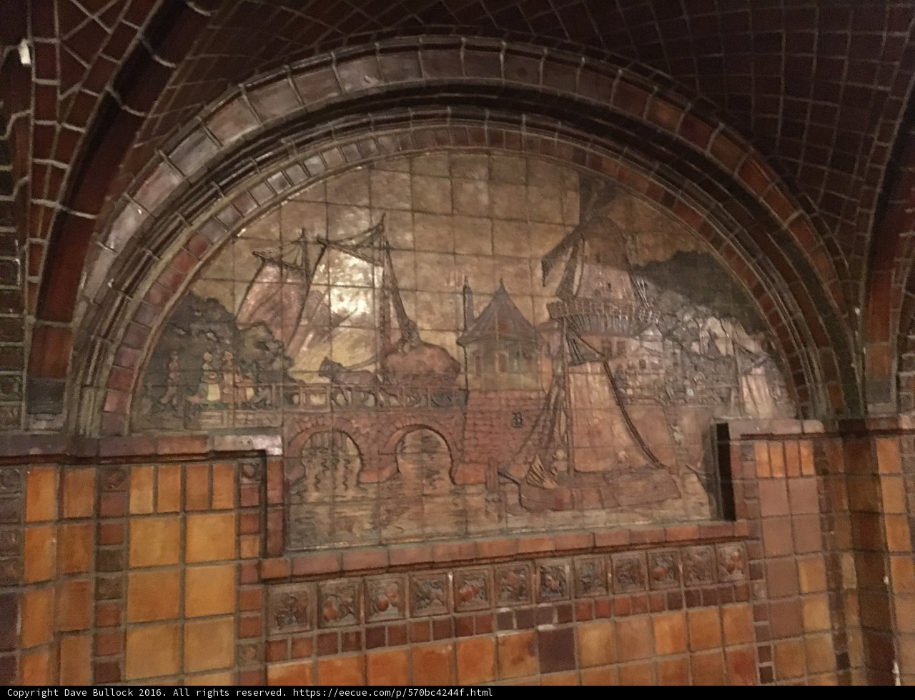 Timeless Beauty in the Subway