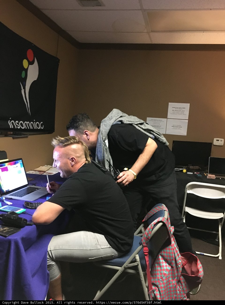 Working late in San Bernardino