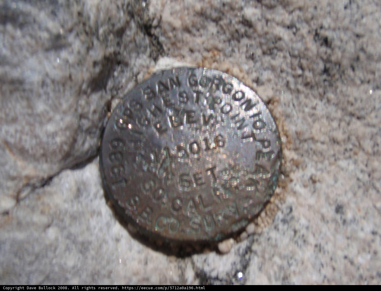 Tossed Nickel on Rocky Terrain