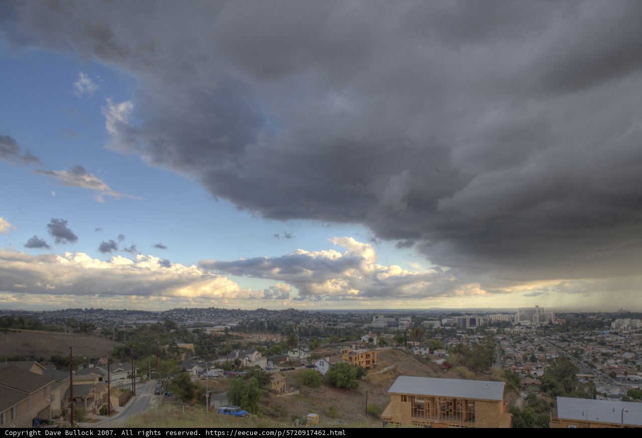 Stormy Skies over the City