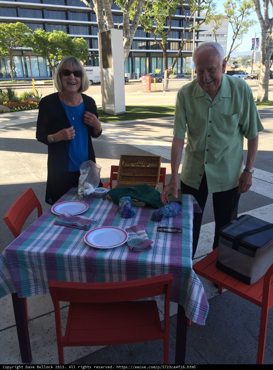 Outdoor Dining Preparation