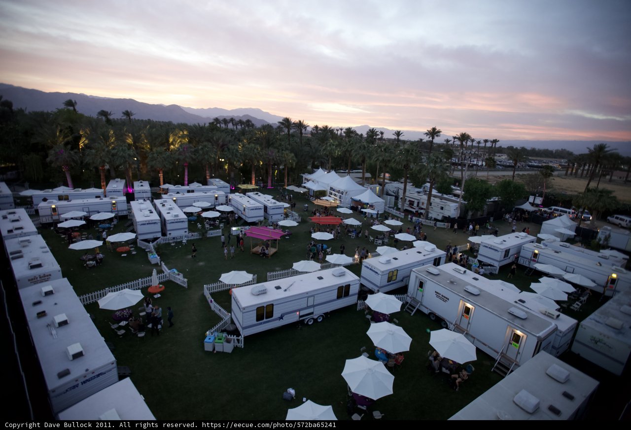 Coachella Aerial View