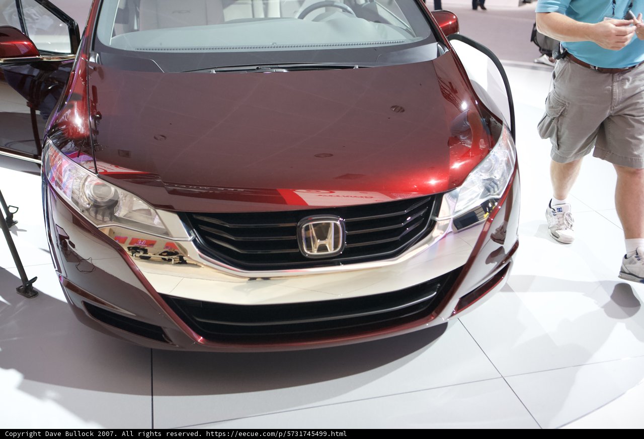 The Honda Coupe on Display