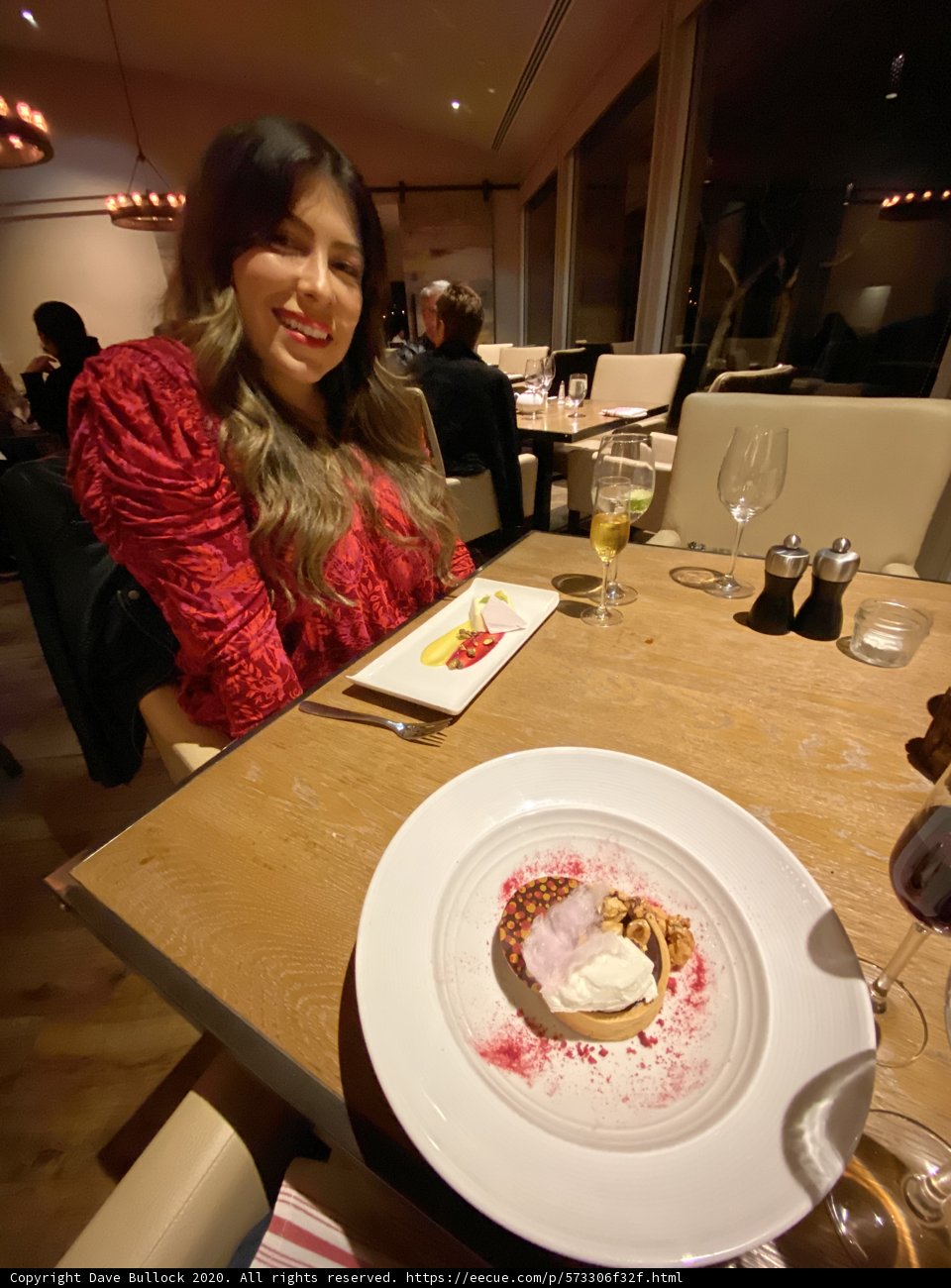 Dining at a Stunning Restaurant