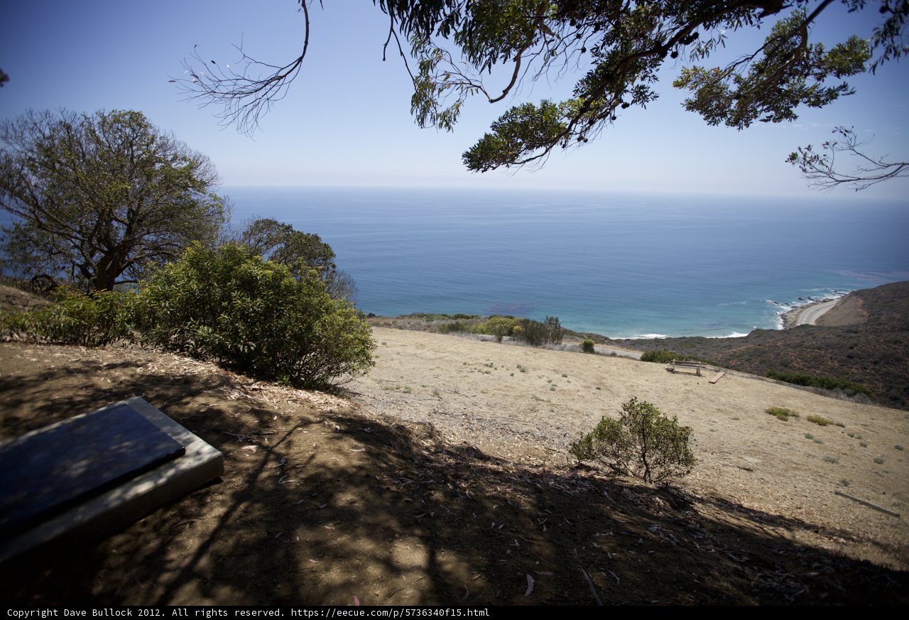 A Scenic View from the Promontory Bench