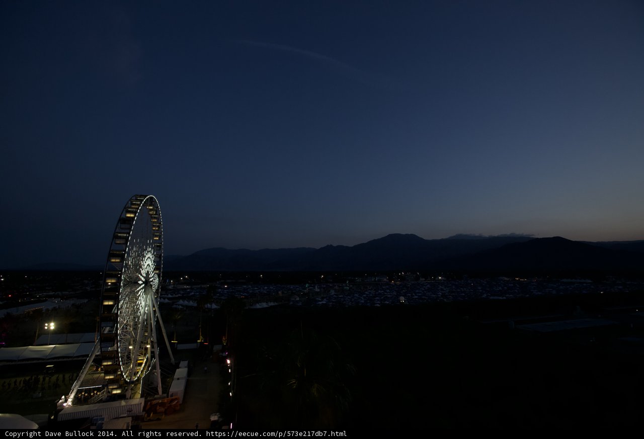 Nighttime Fun at Coachella