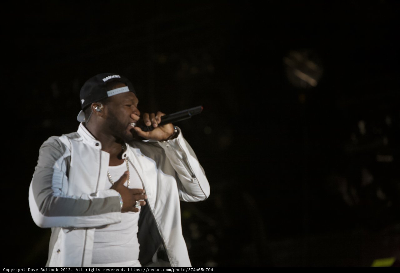 50 Cent Takes the Stage at Coachella 2012