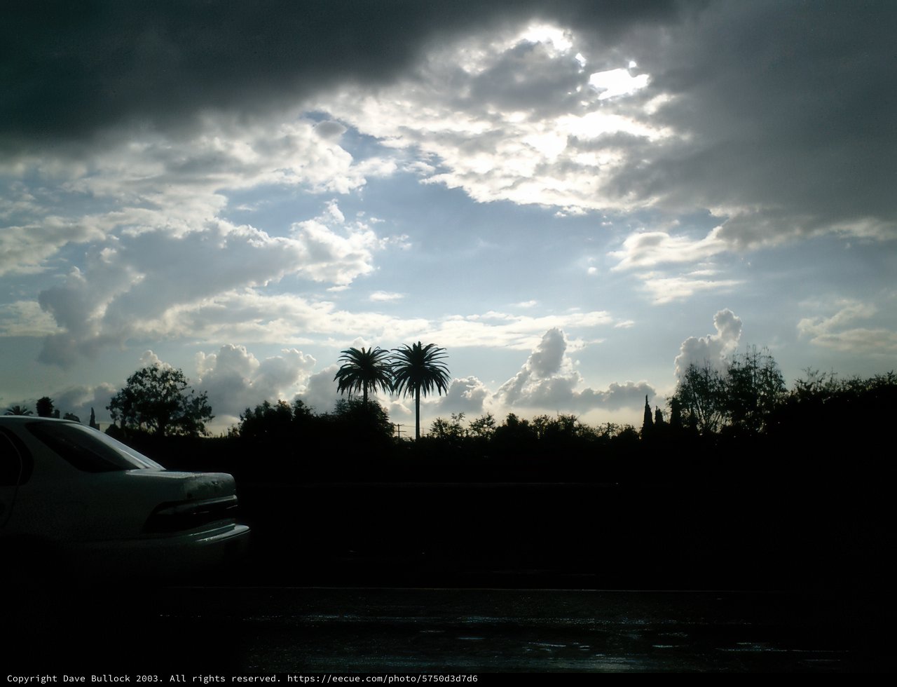 Dark Skies and a Parked Car
