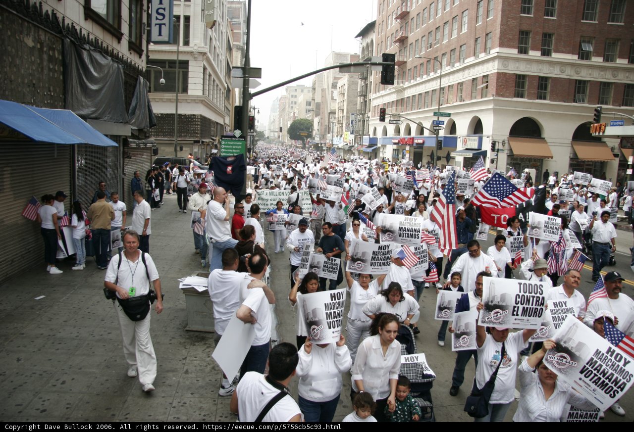 Protesters gather in the city streets