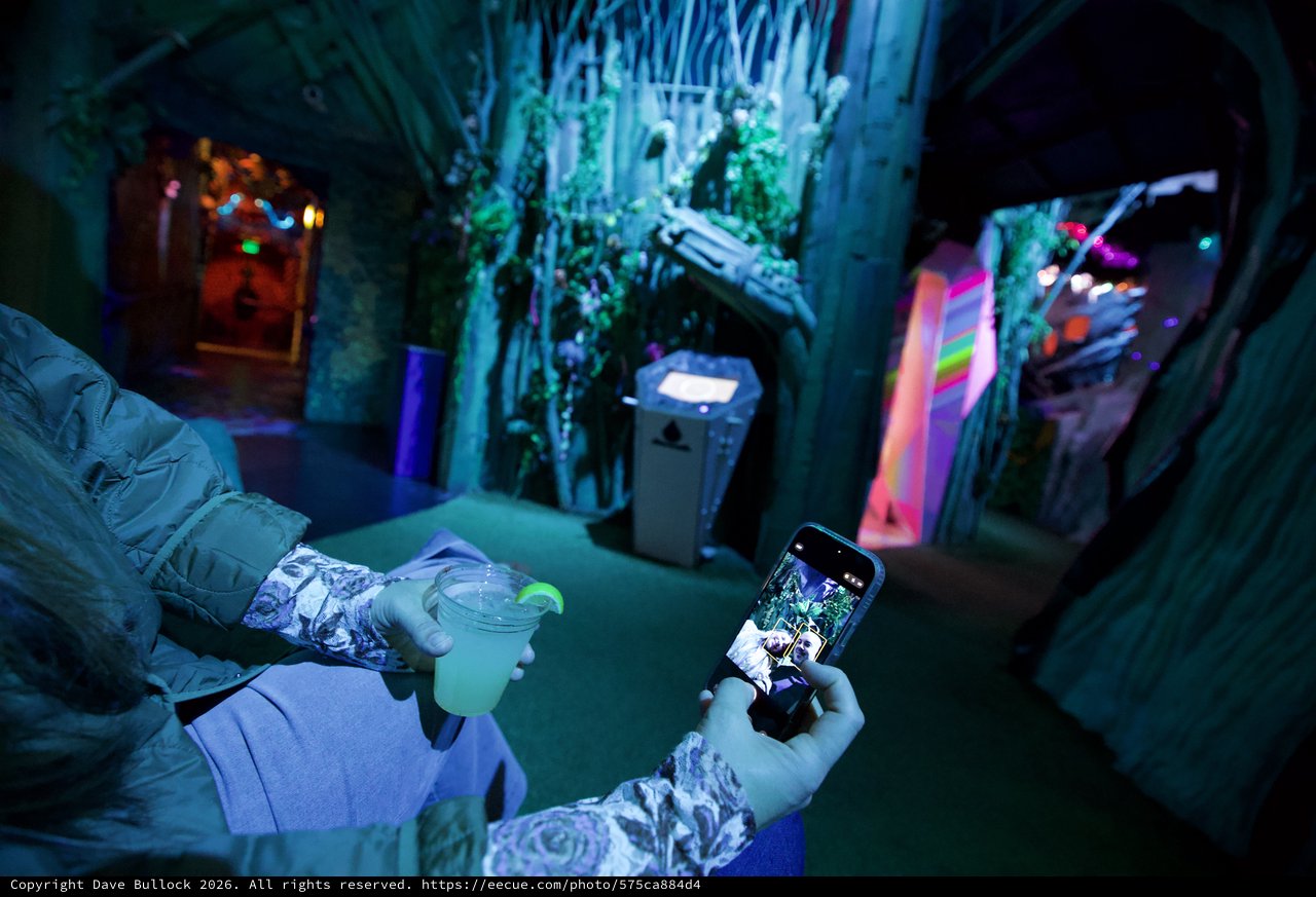 Capturing the Glow: Ice Bar Experience