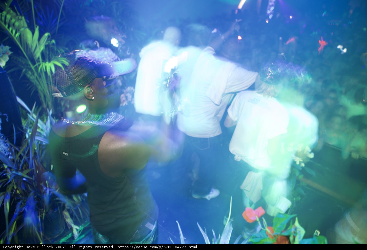 Disco Party at the Night Club