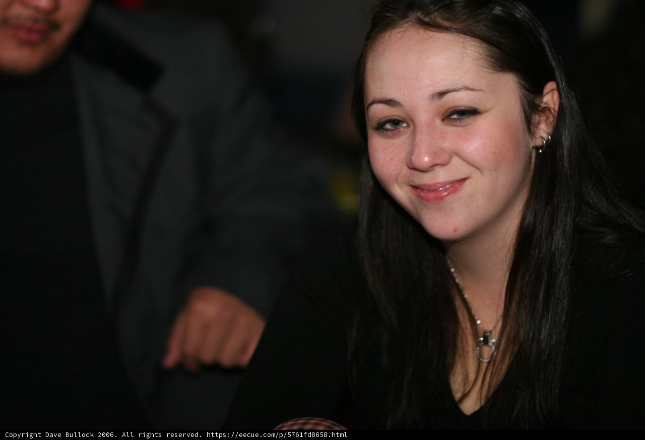 Smiling Jane at the Art Club