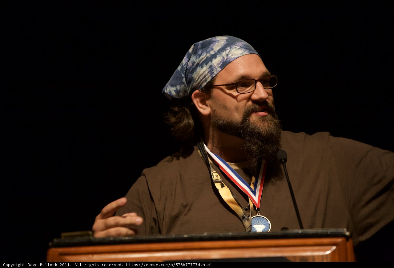 The Bearded Medalist Takes the Podium