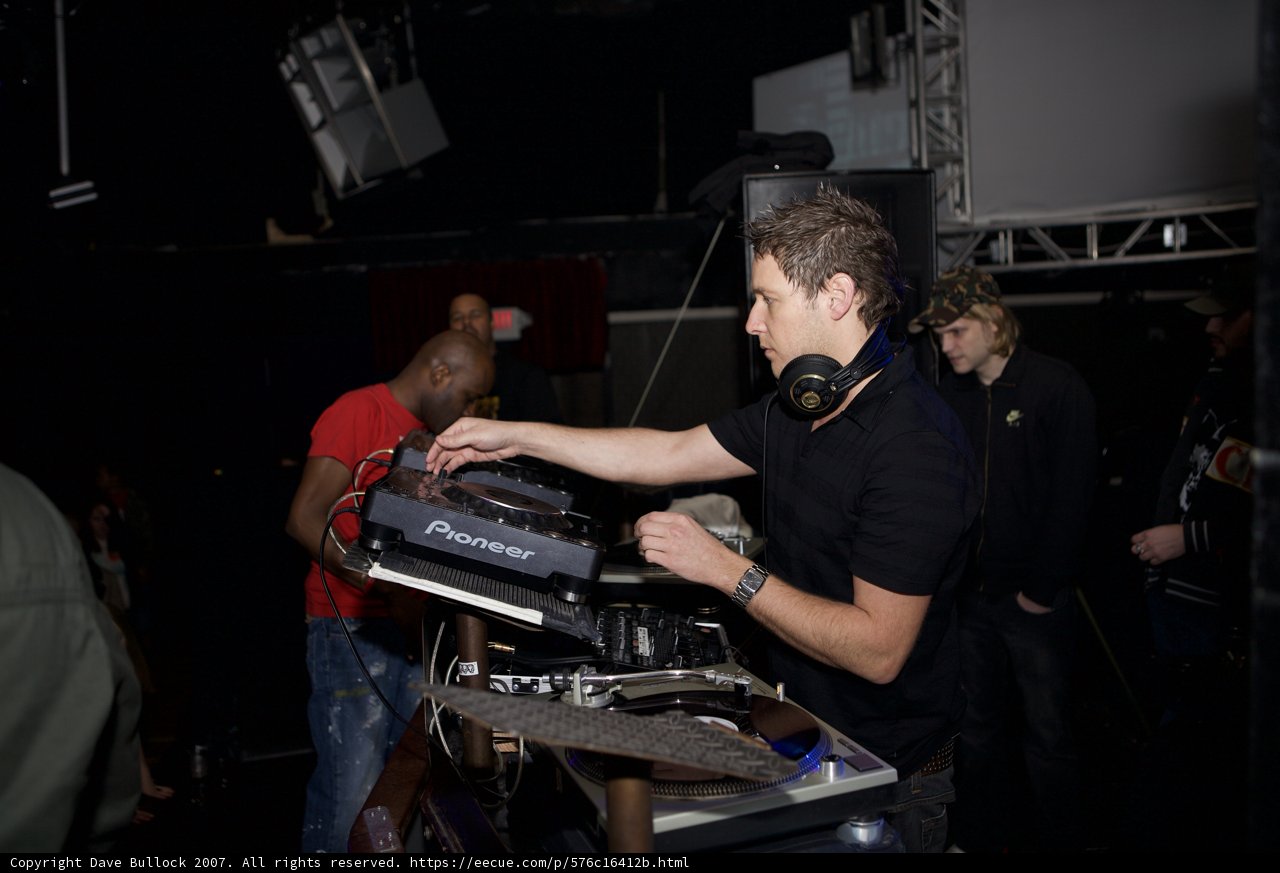 Funky DJ Set at a Party