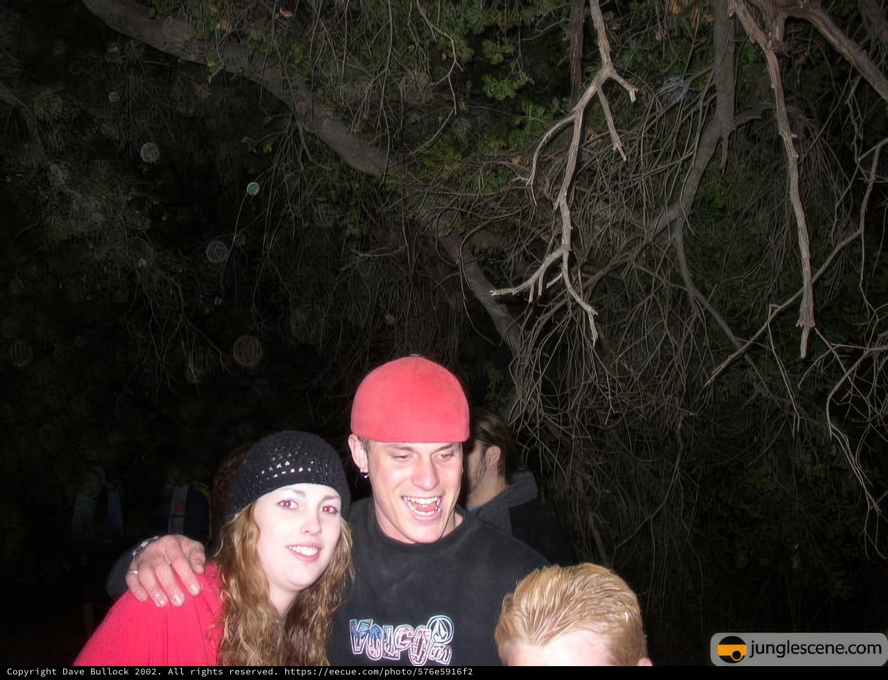 Nighttime in the Rainforest with Two Hats