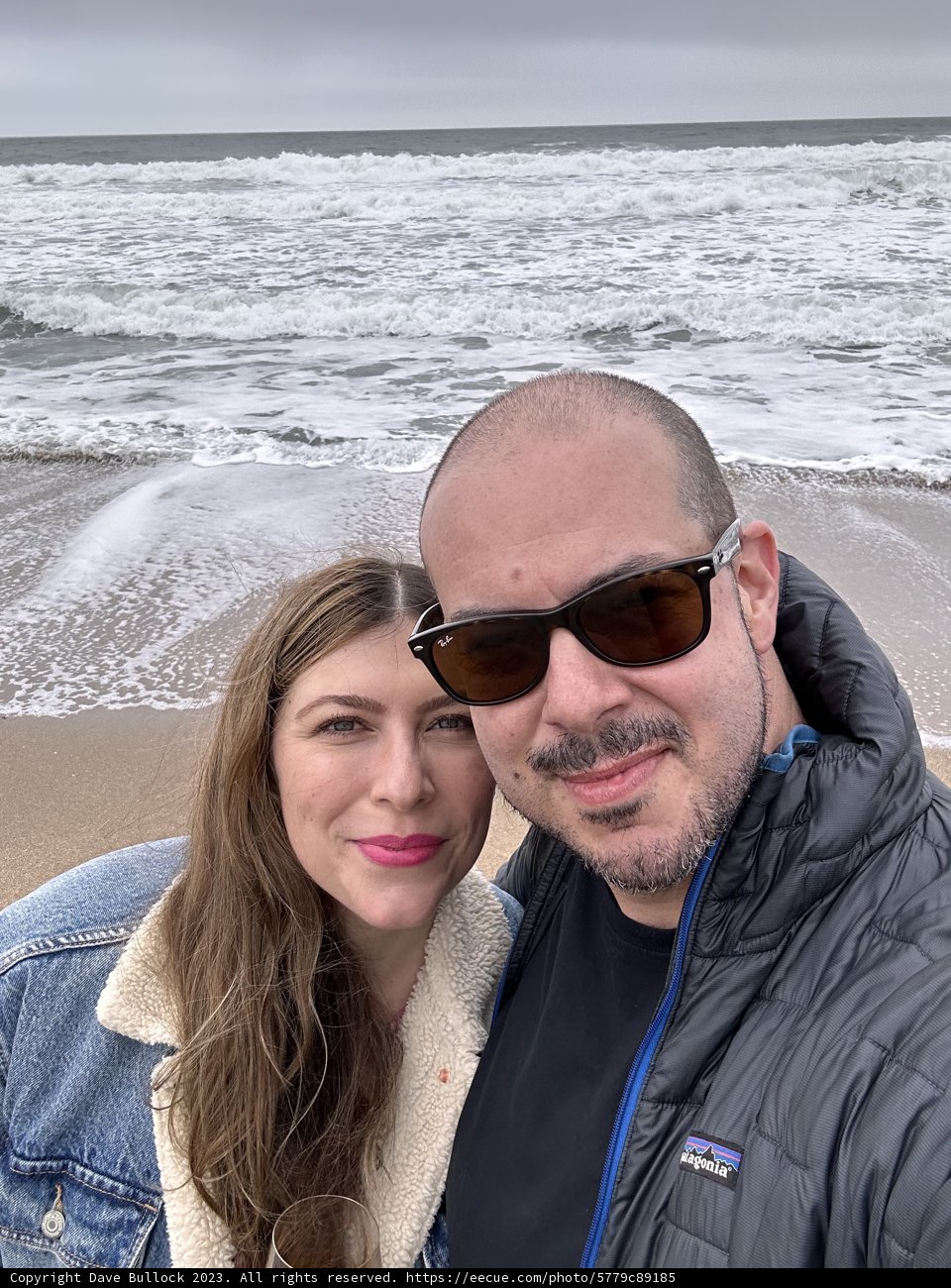 Beachside Selfie Fun in Pescadero