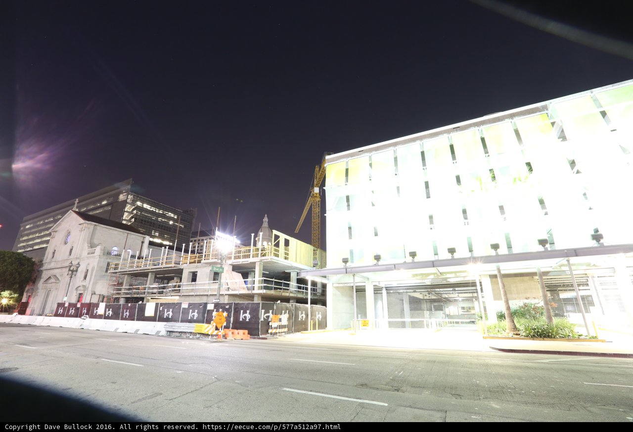 Urban Construction at Night