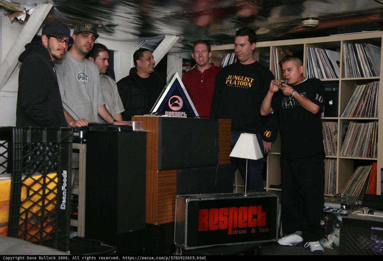 The DJ Booth with The Gang