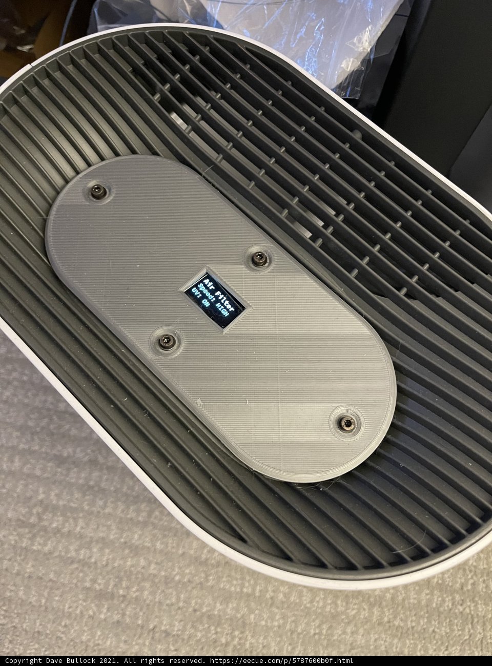 High-Tech Speaker with Digital Display