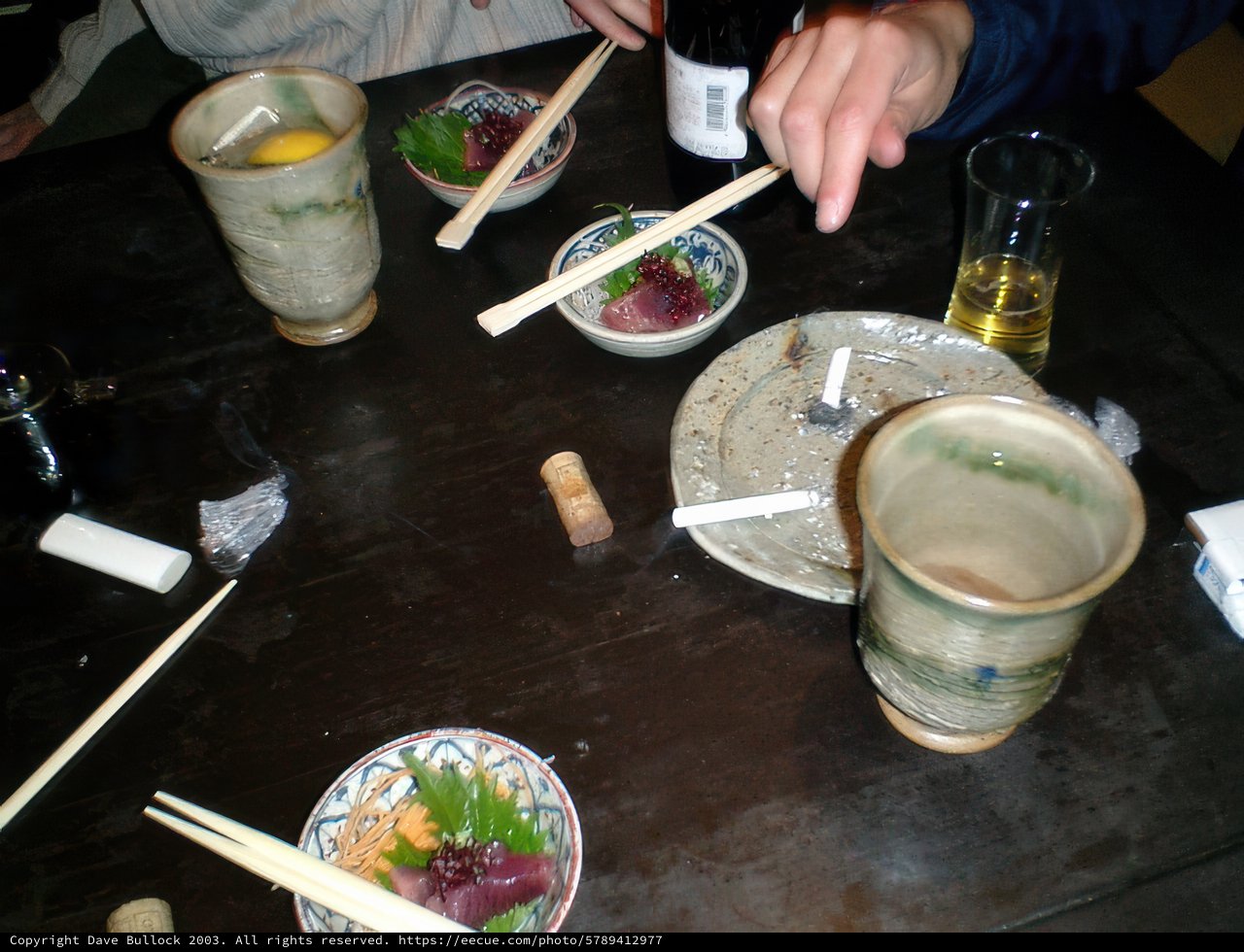 Dining on Japanese Cuisine