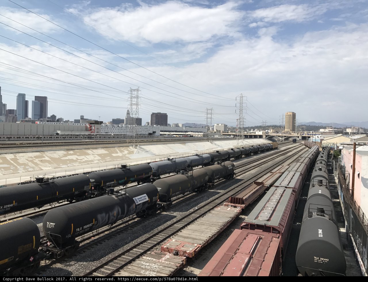 Train Yard Terminal in Los Angeles