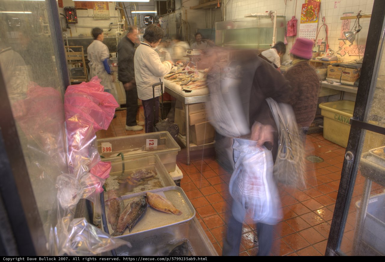 Blurry Deli Dining