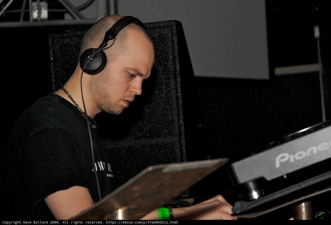Musical Man with Headphones