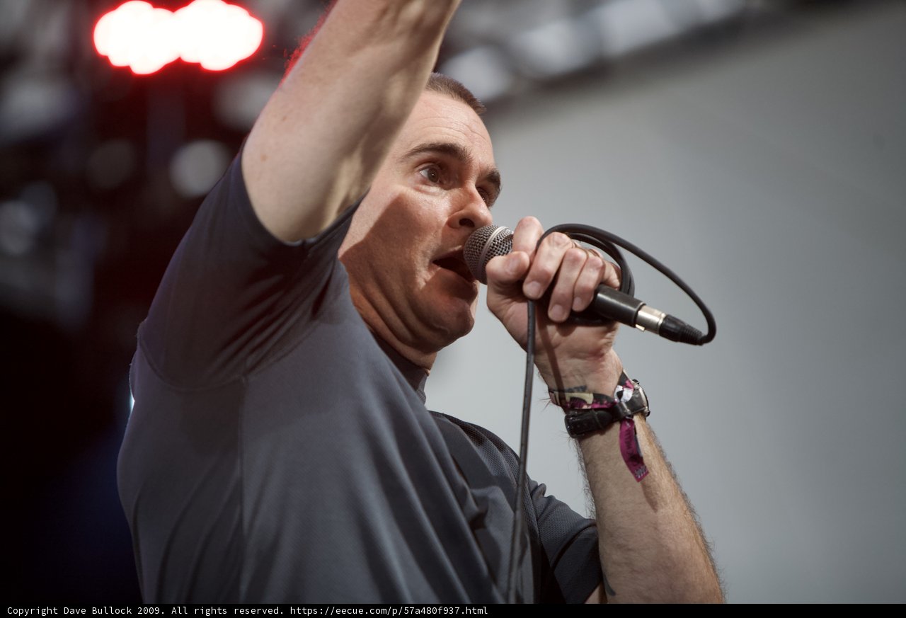 Henry Rollins Grabs the Mic