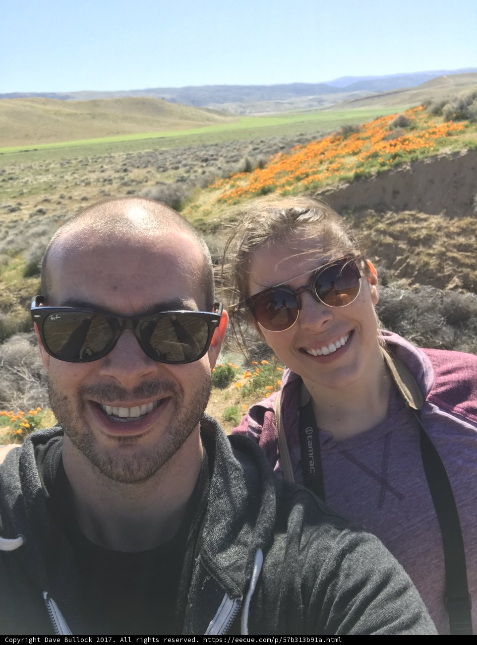 Flower Field Selfie