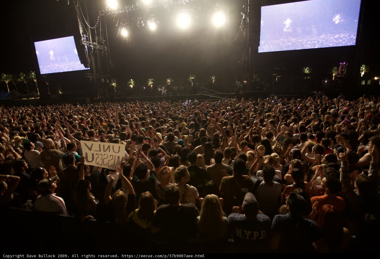 Coachella Crowd Goes Wild