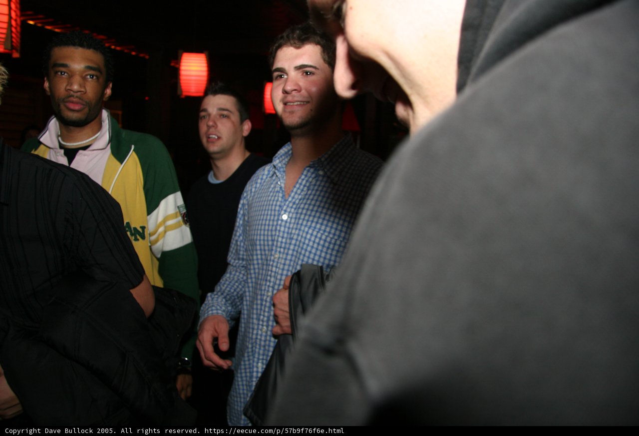 Night out with the boys