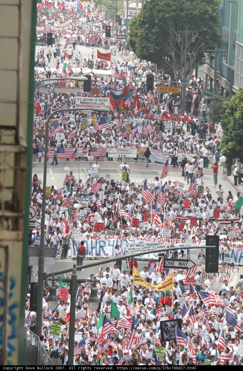 The Great American Boycott: A Massive Crowd Takes to the Streets