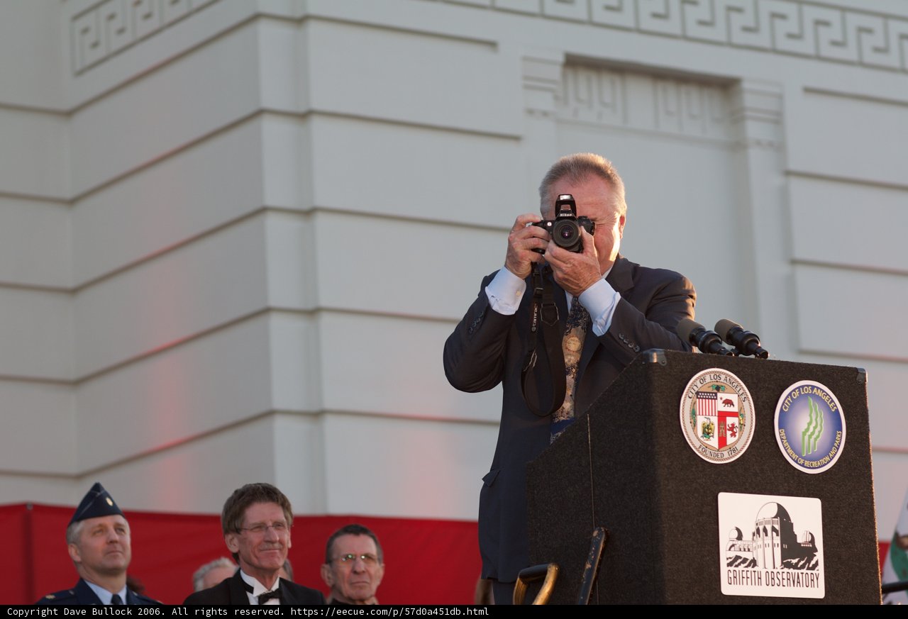Selfie at the Podium